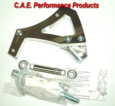 FORD Cleveland Billet Aluminium Alternator bracket with all adjustments.