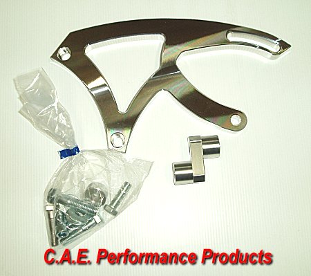 FORD Cleveland Billet Aluminium Power Steering Pump bracket with all adjustments.