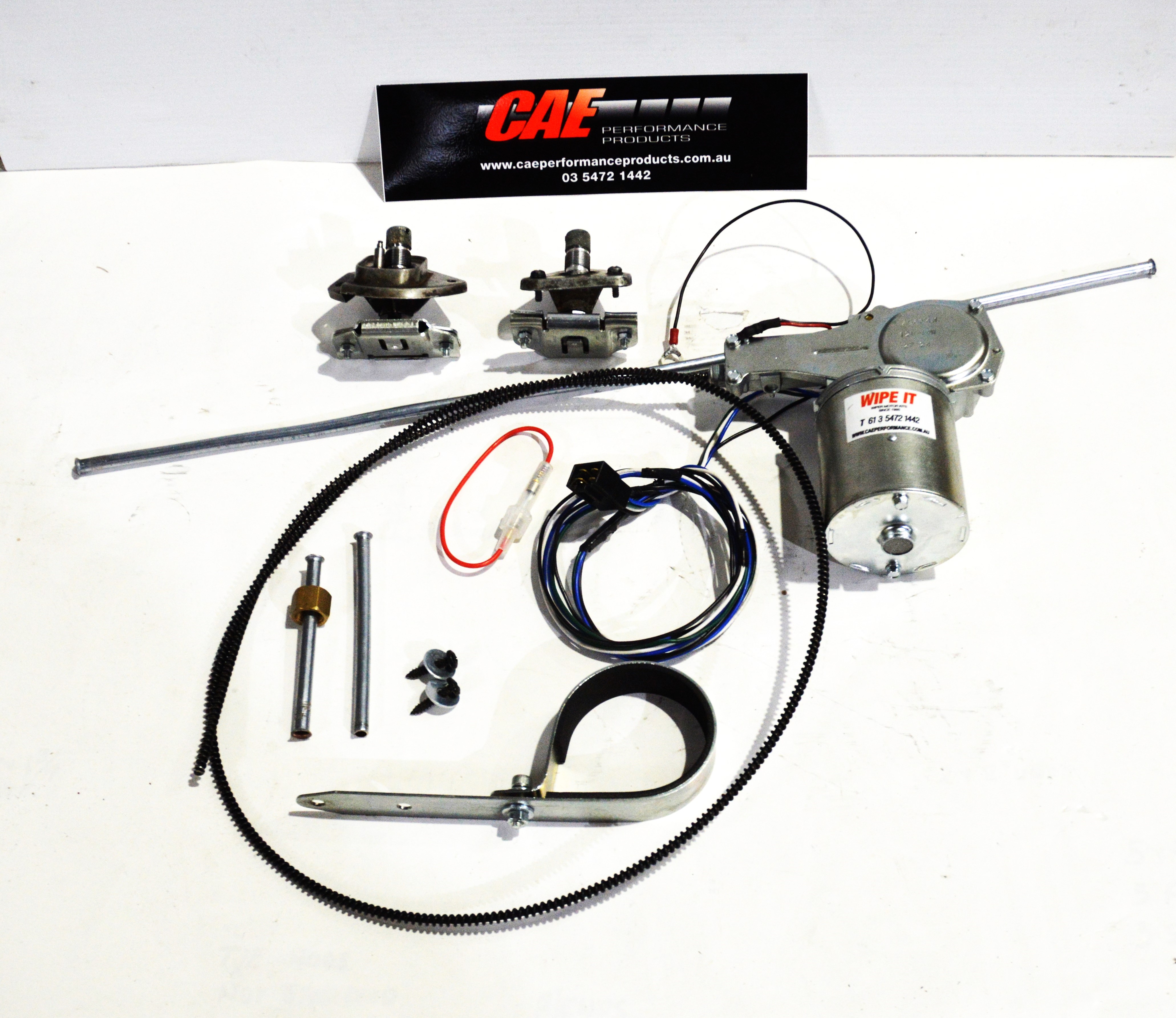 HOLDEN HQ - WB CABLE DRIVE KIT (NEED ORIGINAL POSTS TO MODIFY)