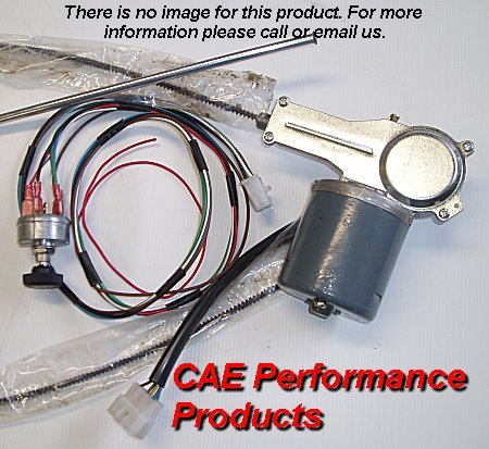 REPLACEMENT MOTOR AUSTIN HEALEY - FLEXIBLE DRIVE CABLE - 2 SPEED SELF PARK SWITCH AND WIRING LOOM