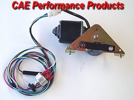 FORD CUSTOMLINE 1952-59 & MAINLINE 2 speed Wiper Motor Connects to Original Arms and Post - Will not fit with original Radio