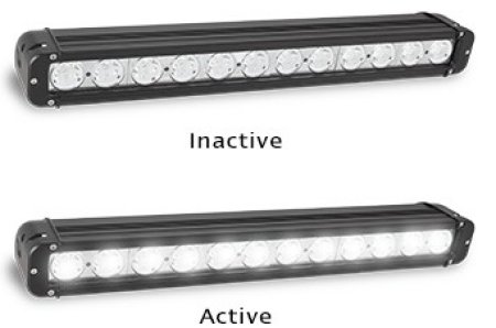 LED LIGHT BAR - 120W Multi-Voltage input 10V to 60V - 520mm x 73mm x 90mm 12 x 10W LEDs