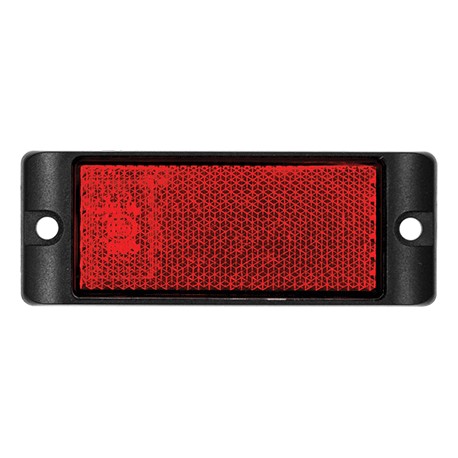 LED LAMP - Reflector Red - Twin Pack - 93mm x 35mm x 7mm - Single Blister