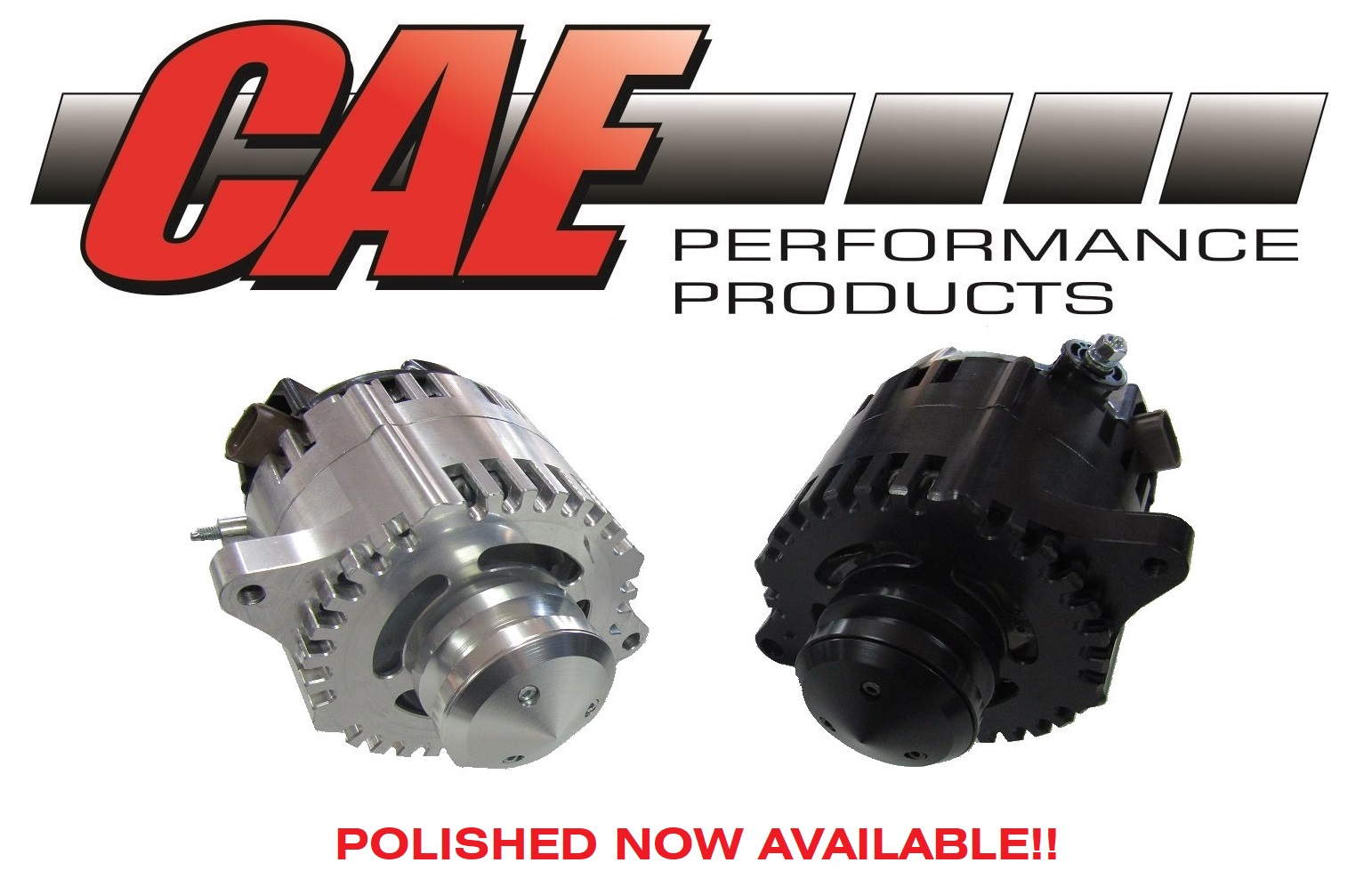 Hi-Tech Alternator Replacement Suit Chev Holden Commodore LS1-LS2-LS3-LSA - Polished