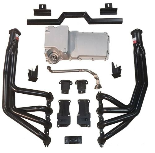 1955-1956-1957 CHEVROLET RHD WITH LS1-LS2-LS3-LSA 4-INTO-1 ENGINE CONVERSION KIT