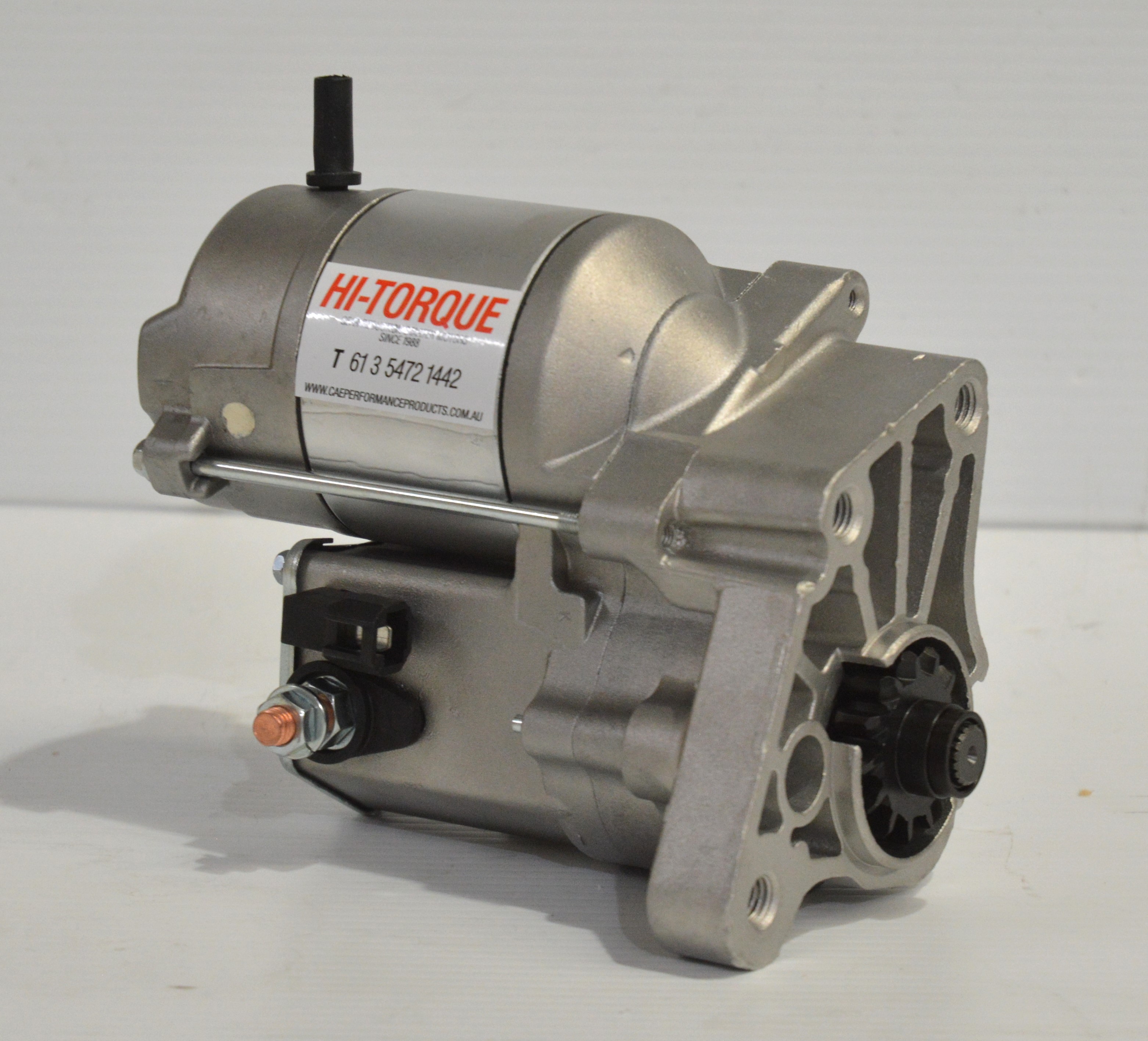 Starter motor suit Chrysler 300C 5.7 & 6 litre engine. 13 teeth x 40mm diameter pinion. 3 mounting holes