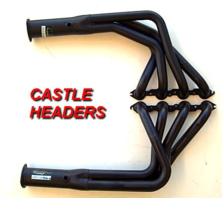HOLDEN HQ-WB WITH GEN III and LS2 ENGINE. 4 INTO 1 DESIGN. 1 7/8in. PRIM. Suits T400 - T350 and Powerglide trans. (Will fit with BLACKS Rack_and_Pinion Conversion)