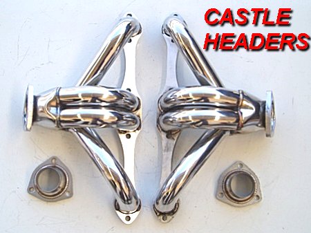 CHEVROLET SMALL BLOCK POLISHED STAINLESS STEEL 1 5/8in. PRIM.