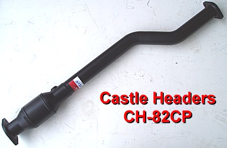 FORD FALCON BA CONNECTING PIPE SUITS CH-82 HEADERS. INCLUDES 2 1/2in. HIGH FLOW EURO 3 CAT