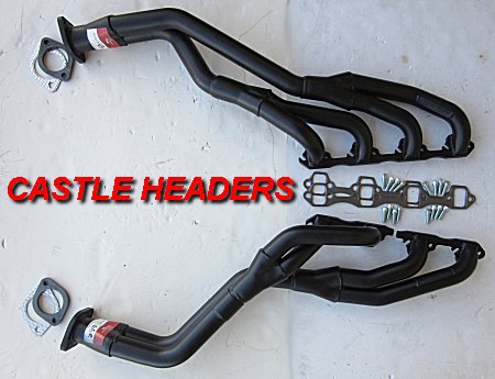 FORD FALCON XK-XP WITH EA-AU EFI WINDSOR 302 V8. LH or RH Starter TRI-Y DESIGN 1-5/8in. PRIM and 1-3/4in. SEC. 2 1/4in. OUTLET.