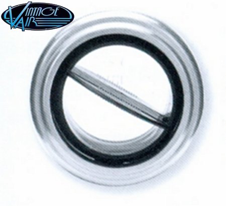 ProLine round Streamline louvre Polished Aluminium Bezel 2.875in. outer dia.