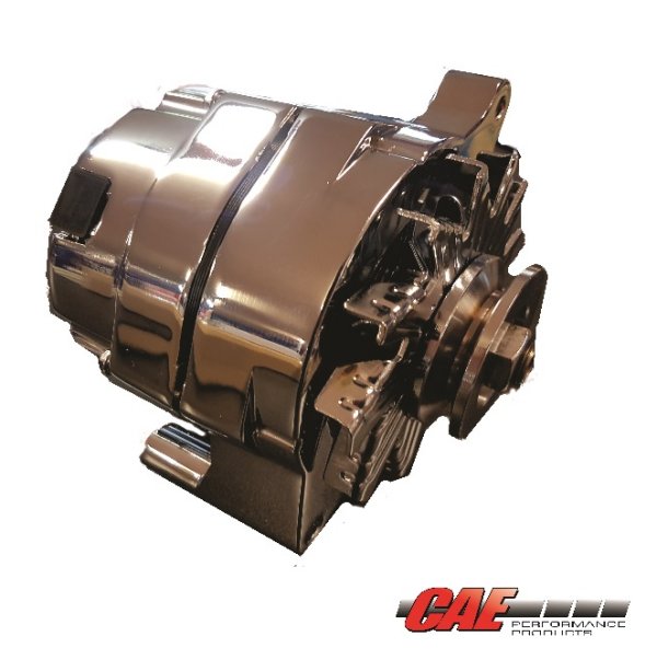 Alternator Chrome finish suit Ford - 140Amp