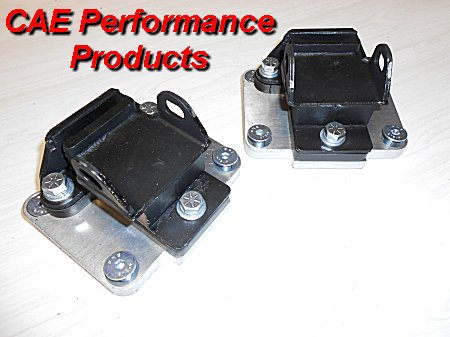 CHEVROLET 1958-64 and 65-70 to LS1-2-3 Engine Conversion. Kit includes Engine Mount Base Plate and Rubber Mount