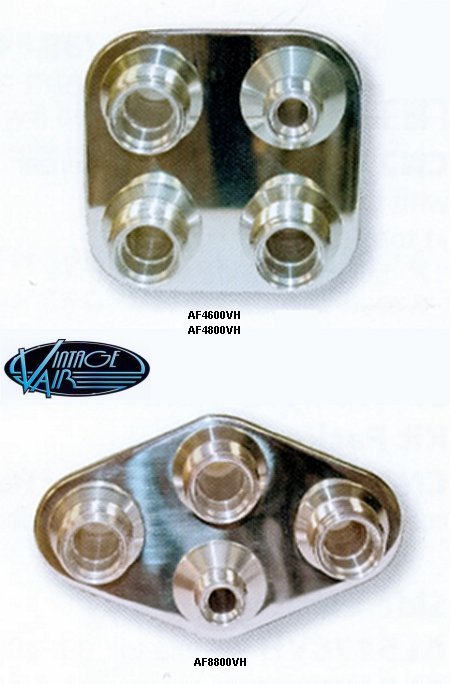 4 way Diamond A/C and Heater (6-10 male O-ring) 2.75in. x 4.375in.