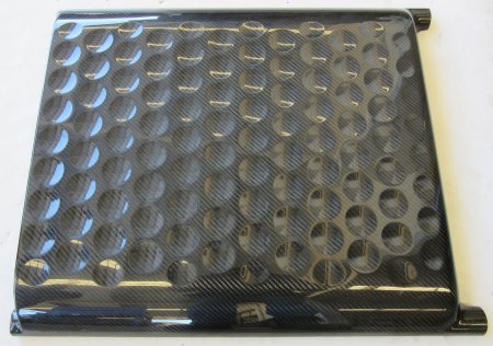 Carbon Fibre Belly Pan suit Drag Race Chassie rails from 19in. c/c to 22in. - 2 carbon fibre layers