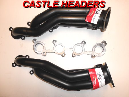 TOYOTA LEXUS V8. SUIT 1UZ-FE ENGINE BLOCK HUGGER DESIGN 1 5/8in. PRIM. 3in. OUTLET