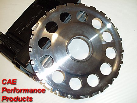 24 tooth crank trigger wheel that suits the Holden Delphi Computers (from Commodore VT to VE V8s). These can be fitted to most engines like Small Block and Big Block Chev - Holden or Ford V8 etc. Up grade older engines to sequential injection.