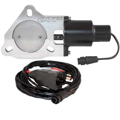 Standard Electronic Cutout Kit for single exhaust - sizes 3in