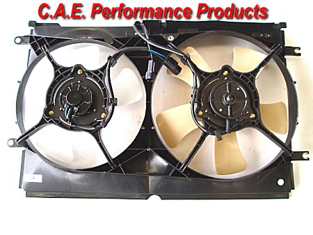VT COMMODORE TWIN THERMO FAN ASSEMBLY. FACTORY REPLACEMENT UNIT. IDEAL FOR ENGINE CONVERSIONS