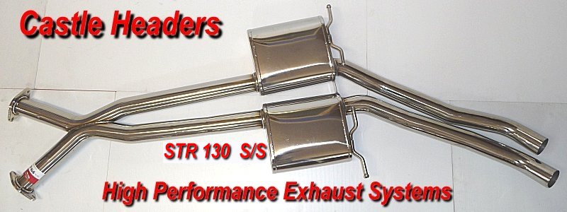 COMMODORE VT-VZ V6 & V8 5.7lt Sedan and Monaro 2.5in. Twin Centre pipe and Muffler
