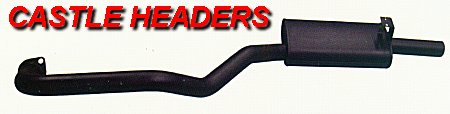 Toyota Landcruiser 100 series V8 4.5L Petrol Tail Pipe 2 1/2in.