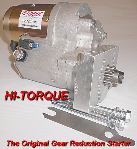 Small Block and Big Block Chevrolet V8. Suit 153-168 tooth flywheel. 2.5HP