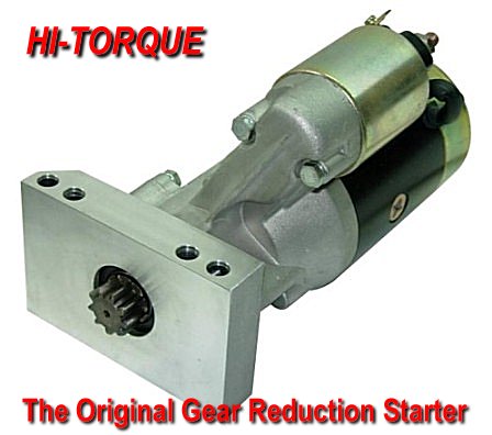 Chevrolet Hitachi style Starter Motor. Ideal for race car applications where space is limited. Suit 153-168 tooth flywheels. 2.0HP