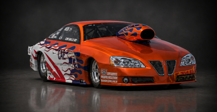 Drag car hero image