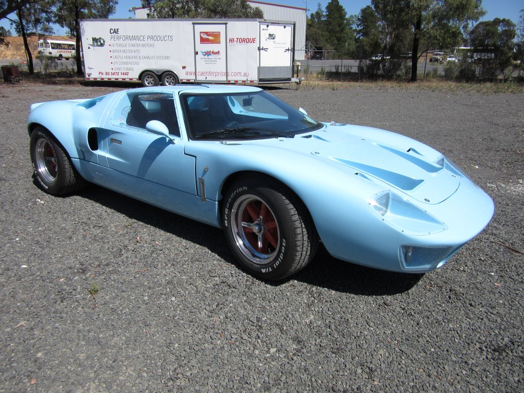 CAE Performance Products where recently asked to upgrade the exhaust in this magnificent GT40 Replica.