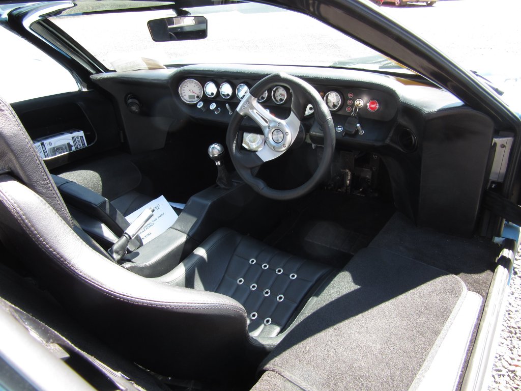 This car is a credit to Tom who has spared no expense to achieve the original GT40 appearance outside but the engine and interior is all modern.