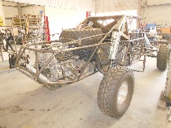 CASTLE HEADERS Custom built Headers for a off road Buggy with a 350Z Nissan 3.5L V6.