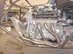 Siamese headers are built to follow firing order. Tuned equal length primary pipes were maintained.