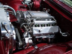 T-350 Auto with 5000 RPM stall torque converter and 9in diff.
