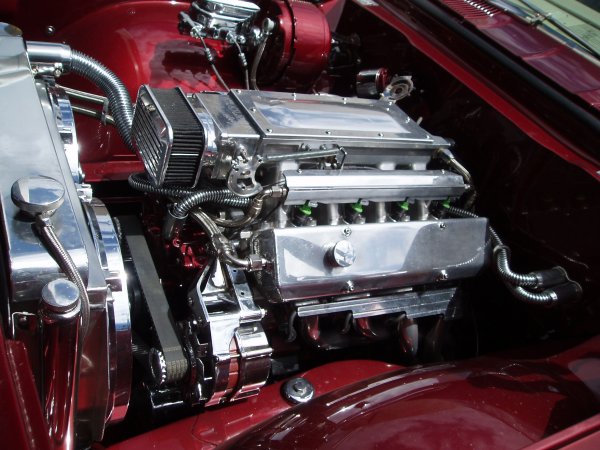 T-350 Auto with 5000 RPM stall torque converter and 9in diff.
