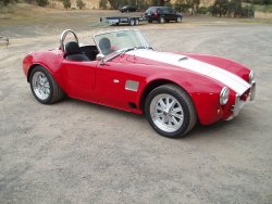 COBRA fitted with a LS2 6Lt and 6 speed trans.
