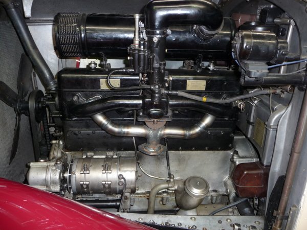 Fabricated Exhaust manifold to replace original cast iron manifold which was cracked.